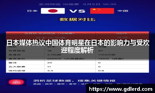 日本媒体热议中国体育明星在日本的影响力与受欢迎程度解析